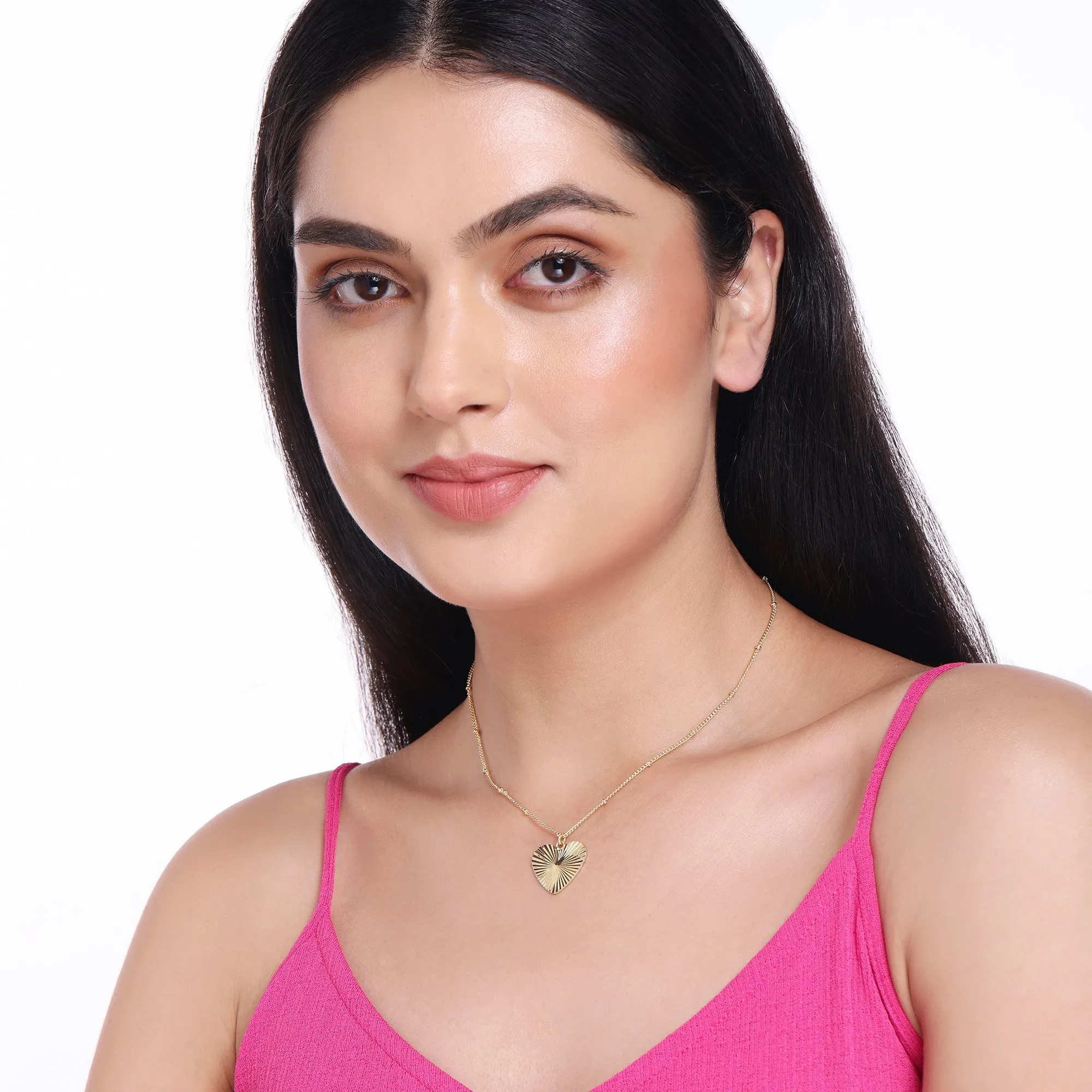 Accessorize London Women's  Heart Necklace