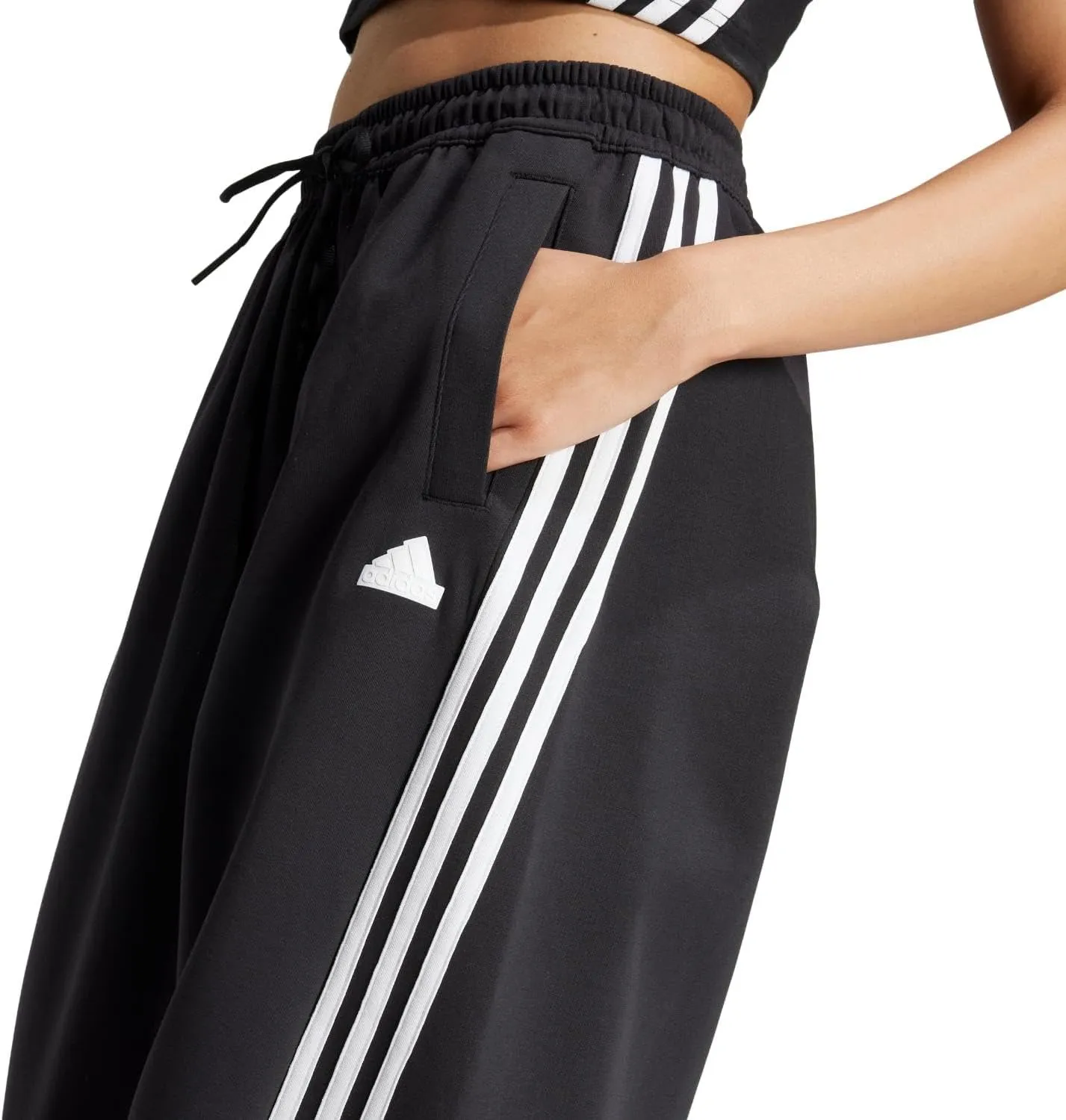 adidas Women's Future Icon 3-Stripes Parachute Pants
