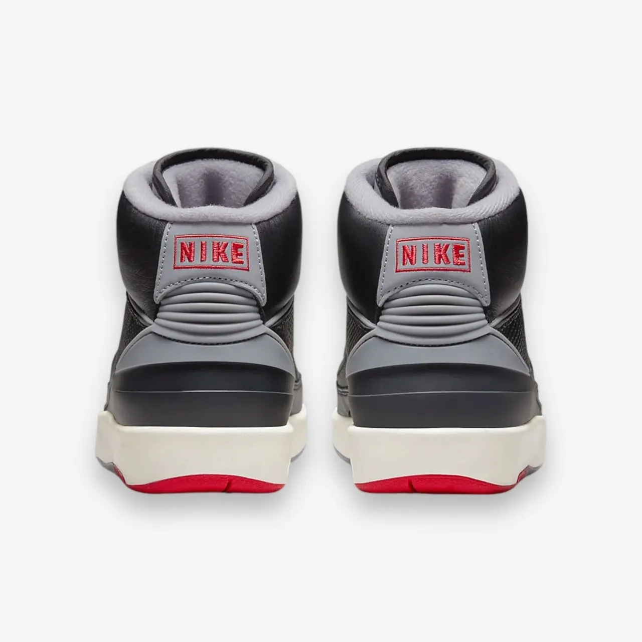 Air Jordan 2 Retro (GS) Black Cement Grey Fire Red DQ8562-001