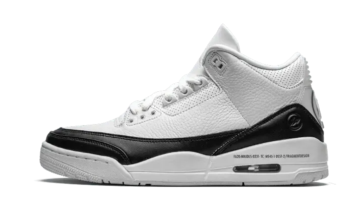 Air Jordan 3 Retro Fragment White Black