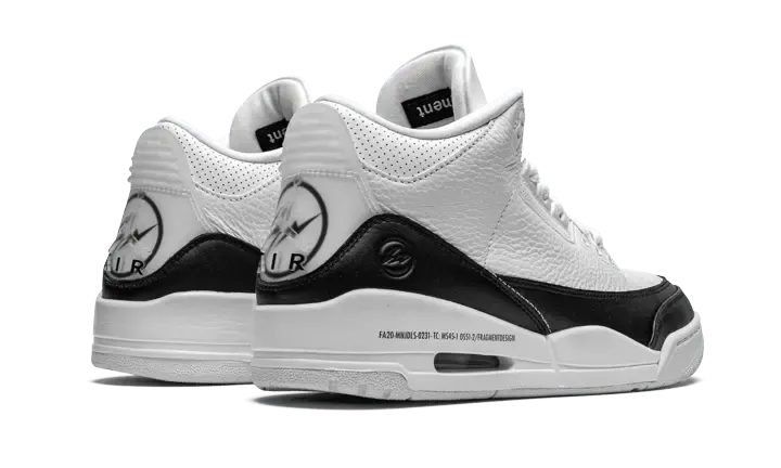 Air Jordan 3 Retro Fragment White Black