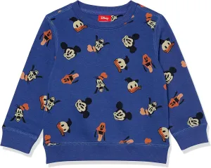 Amazon Essentials Disney | Marvel | Star Wars Boys and Toddlers' Fleece Pullover Crew Sweatshirt