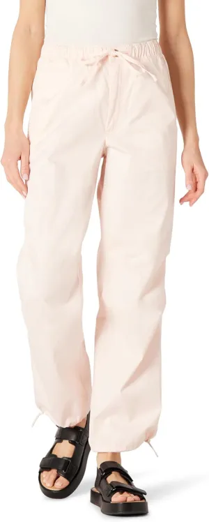 Amazon Essentials Women's Mid-Rise Baggy Loose-Fit Wide-Leg Parachute Pants