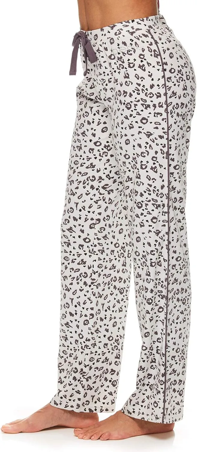 bebe Womens 2 Piece Bridesmaid Pajamas Set Short Sleeve Button Down Shirt and Pants
