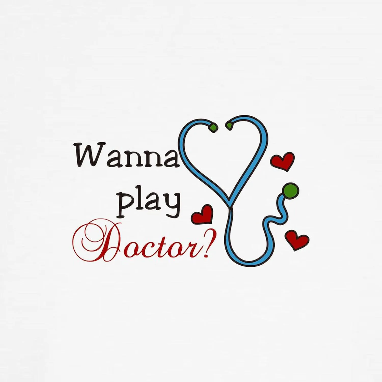 CafePress I Love My Doctor Classic Thong Underwear, Womens Panties