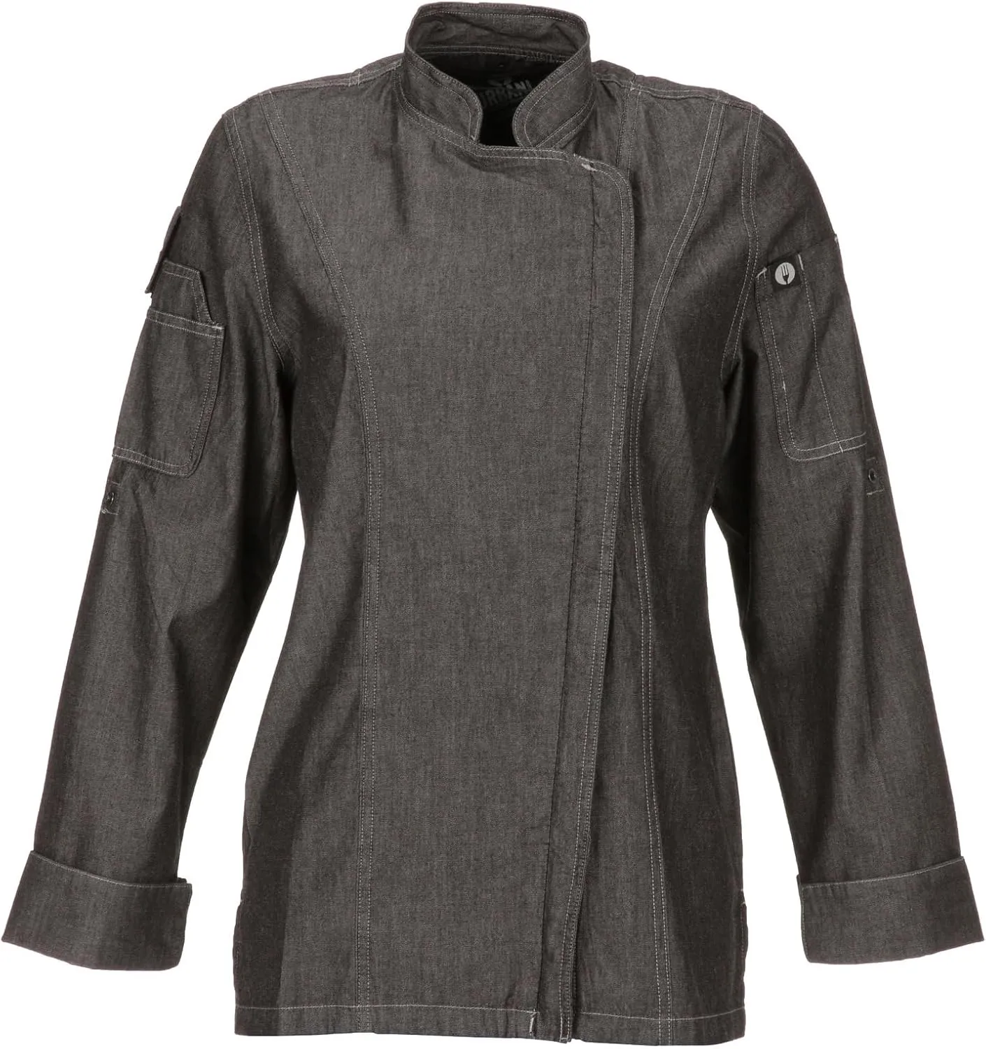 Chef Works Women's Gramercy Denim Chef Coat