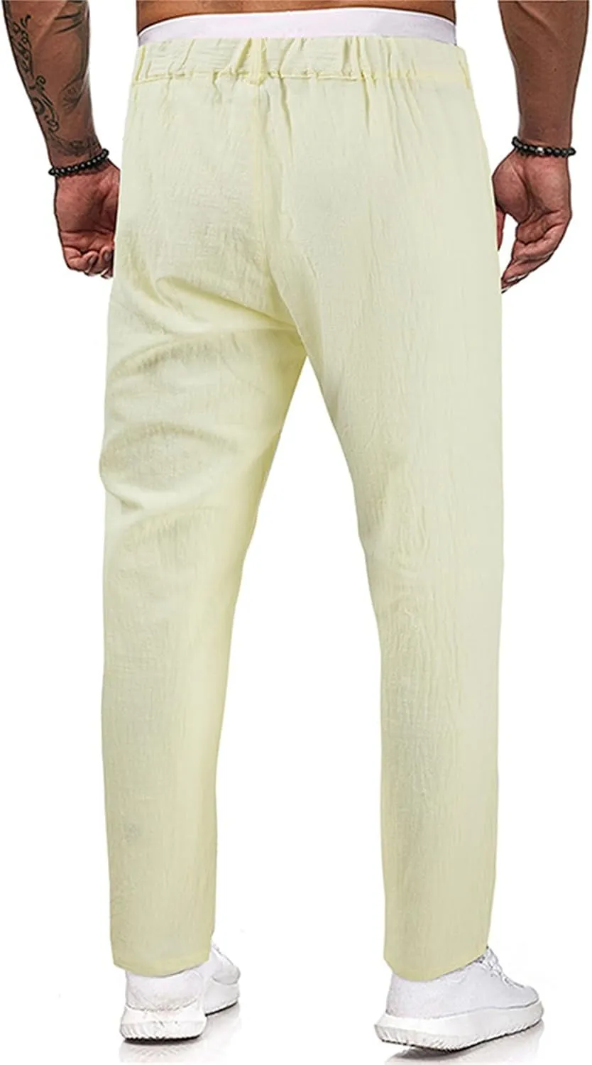 Chino Pants for Men Straight Fit Business Casual Trousers Textured Stretch Pant Office Work Slim Pants Spring Summer