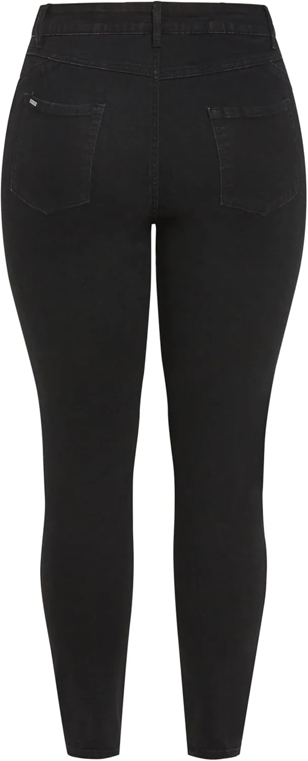 City Chic Women's Plus Size Jean-Harley Nola