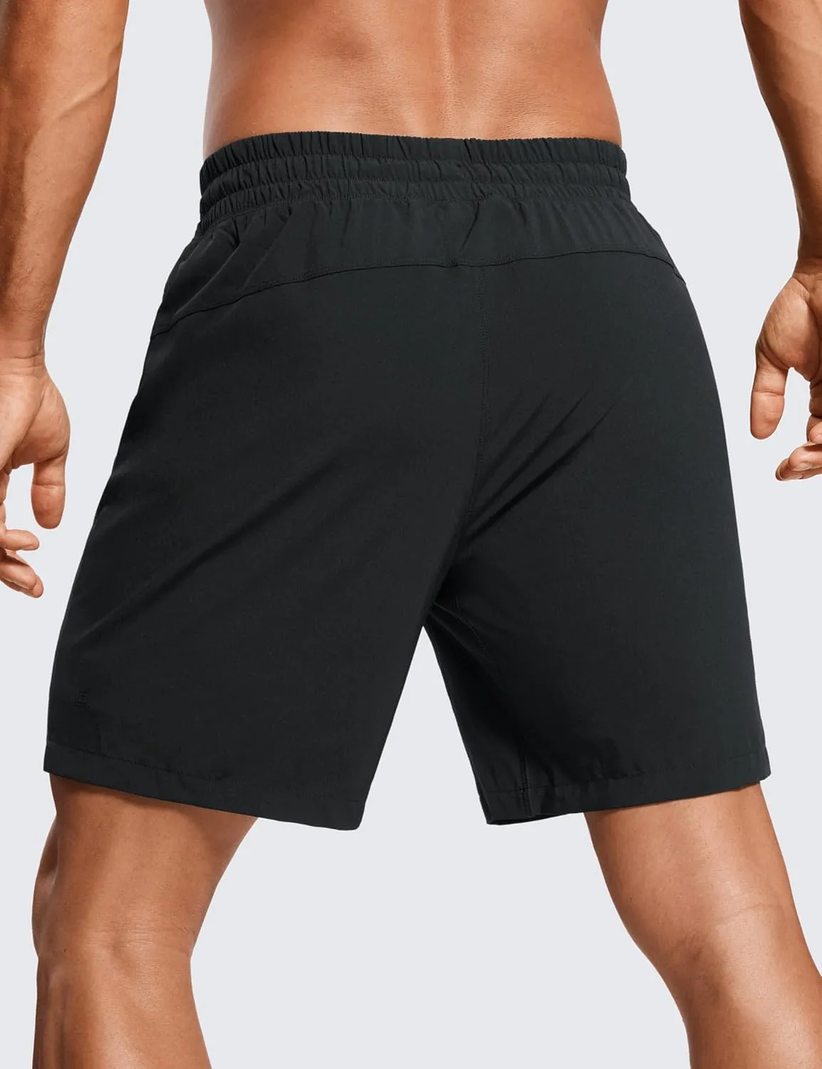 CRZ YOGA Men's 2 in 1 Running Shorts with Liner - 7'' Quick Dry for Workout Sports Athletic with Pockets