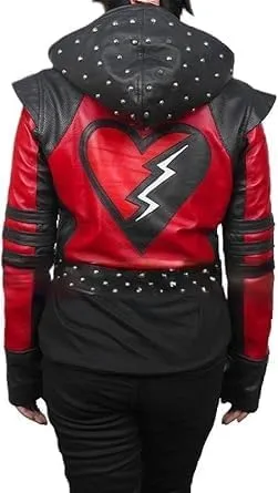 Desendants 4 The Rise Of Red Jacket for Girls | Kylie Cantrall Halloween Costume | Kylie Cantrall Leather Jacket