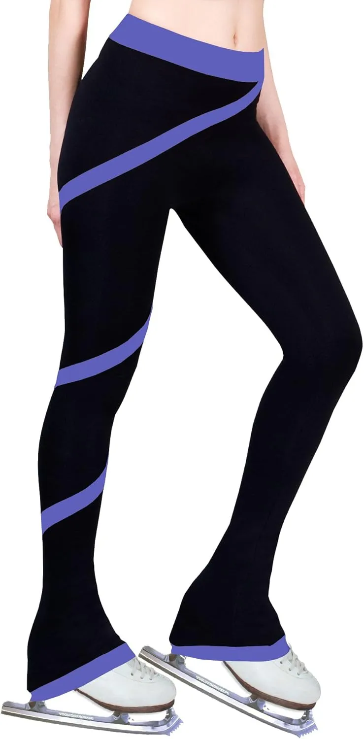 Figure Skating Spiral Polartec Polar Fleece Pants