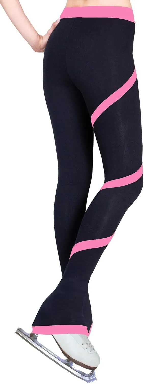 Figure Skating Spiral Polartec Polar Fleece Pants