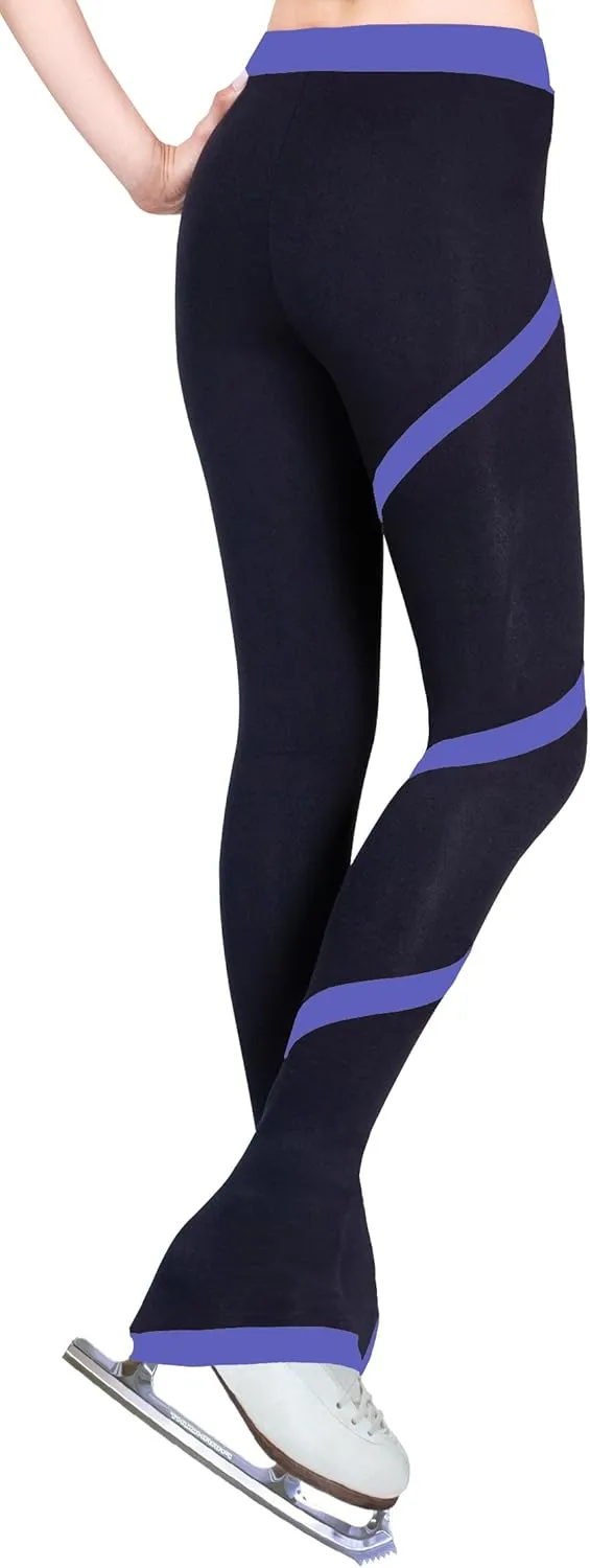 Figure Skating Spiral Polartec Polar Fleece Pants