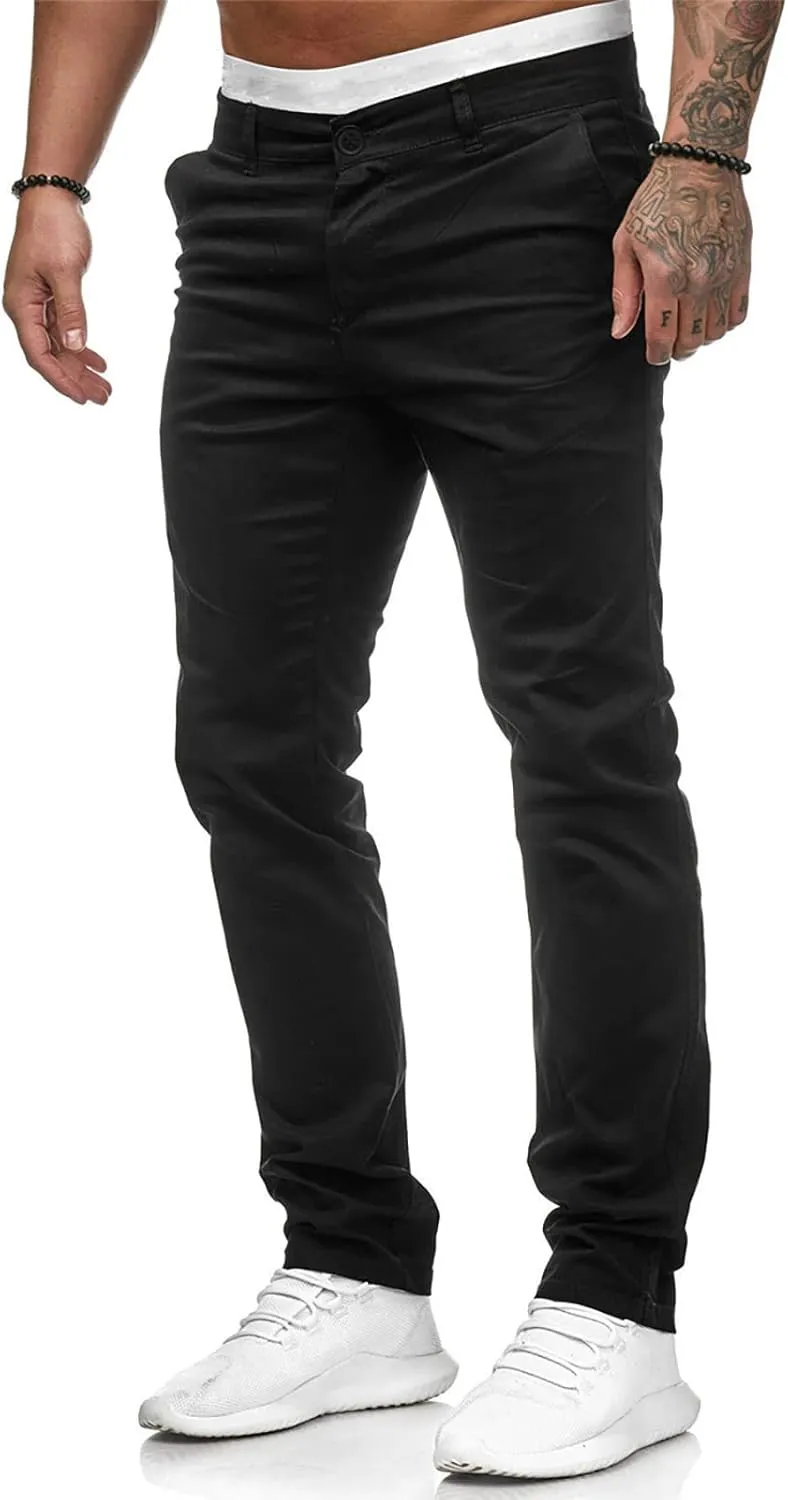 Fleece Pants for Men Sports Casual Jogging Trousers Lightweight Hiking Work Pants Outdoor Pant