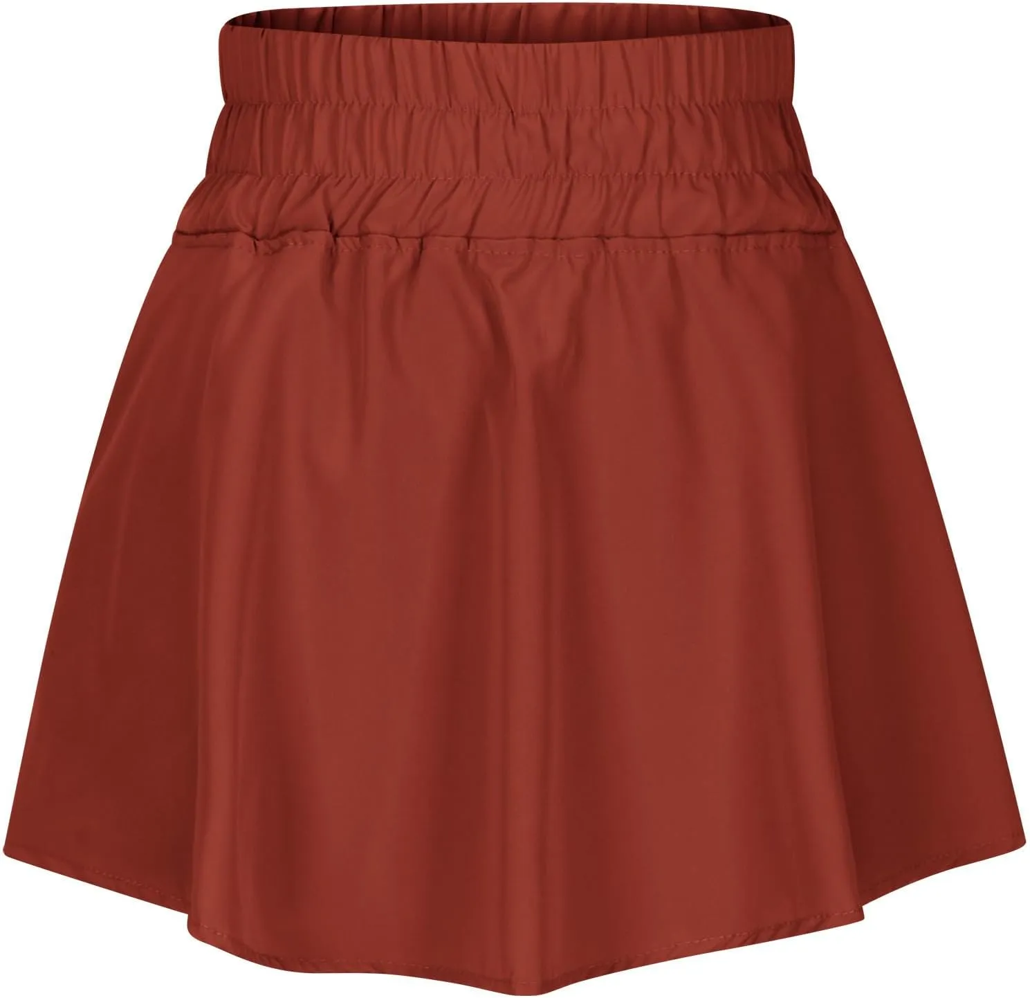 Flowy Athletic Shorts for Women Pleated Tennis Skirt High Waisted Athletic Golf Skorts Skirts Quick Dry Skort Skirt