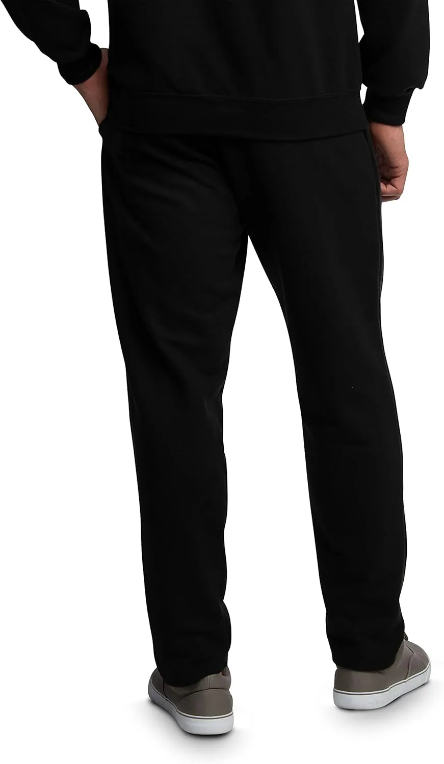 Fruit of the Loom Men's Eversoft Fleece Sweatpants with Pockets, Moisture Wicking & Breathable, Sizes S-4x