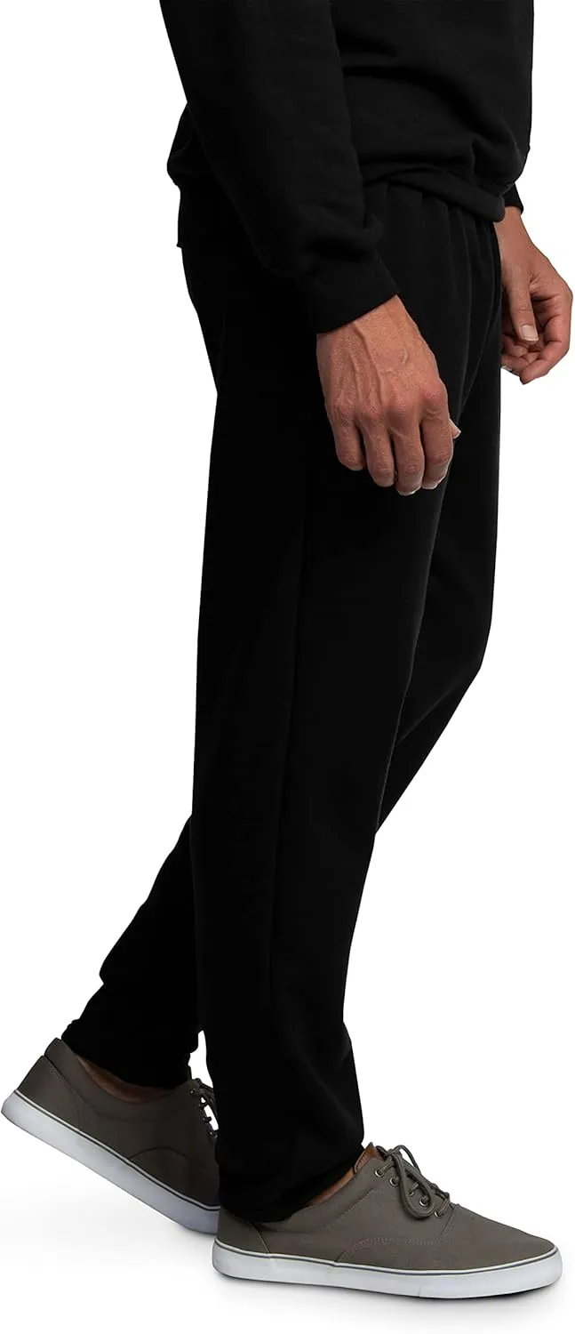 Fruit of the Loom Men's Eversoft Fleece Sweatpants with Pockets, Moisture Wicking & Breathable, Sizes S-4x