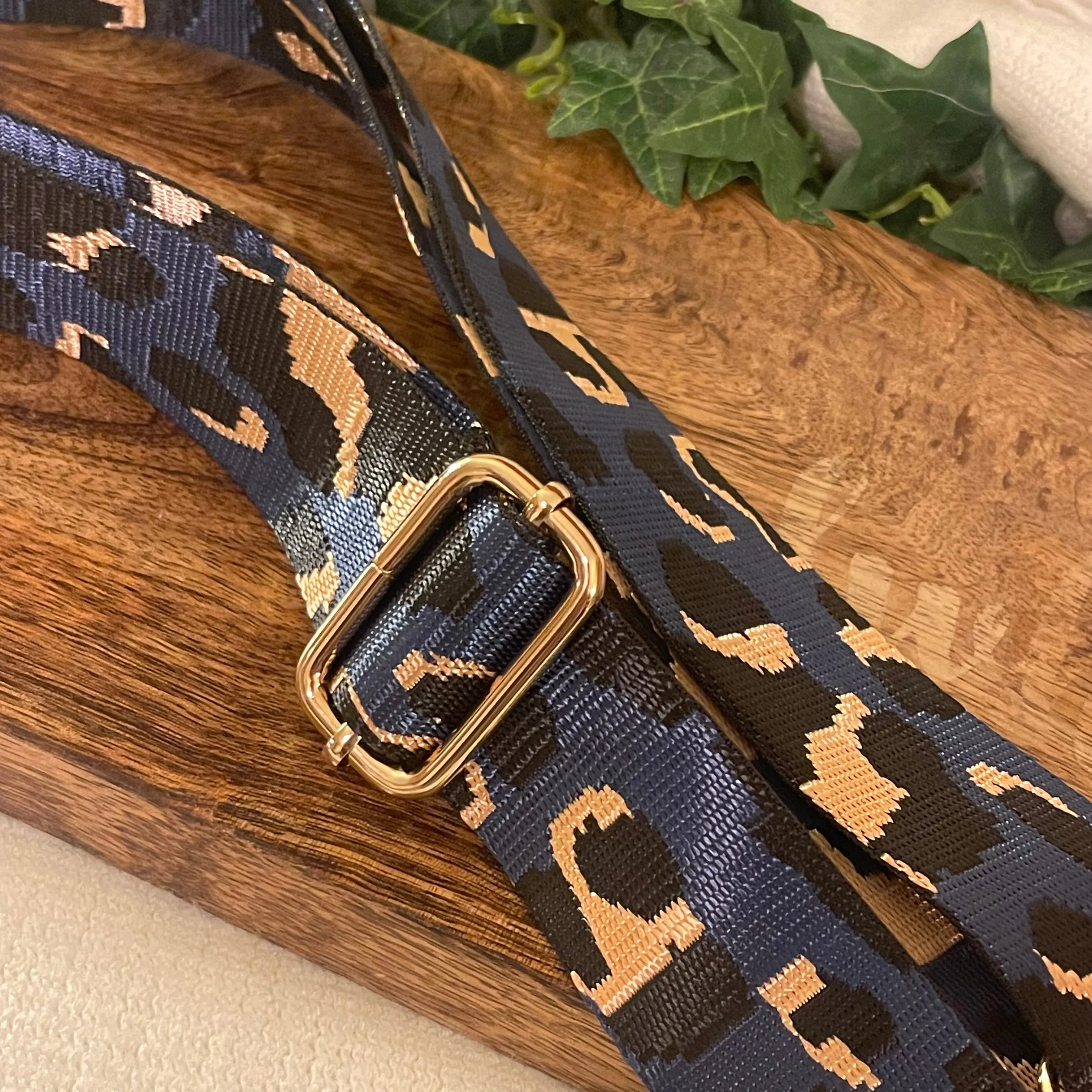GameDay: Replacement Guitar Purse Strap  Leopard Print