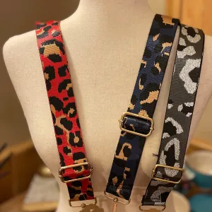 GameDay: Replacement Guitar Purse Strap  Leopard Print