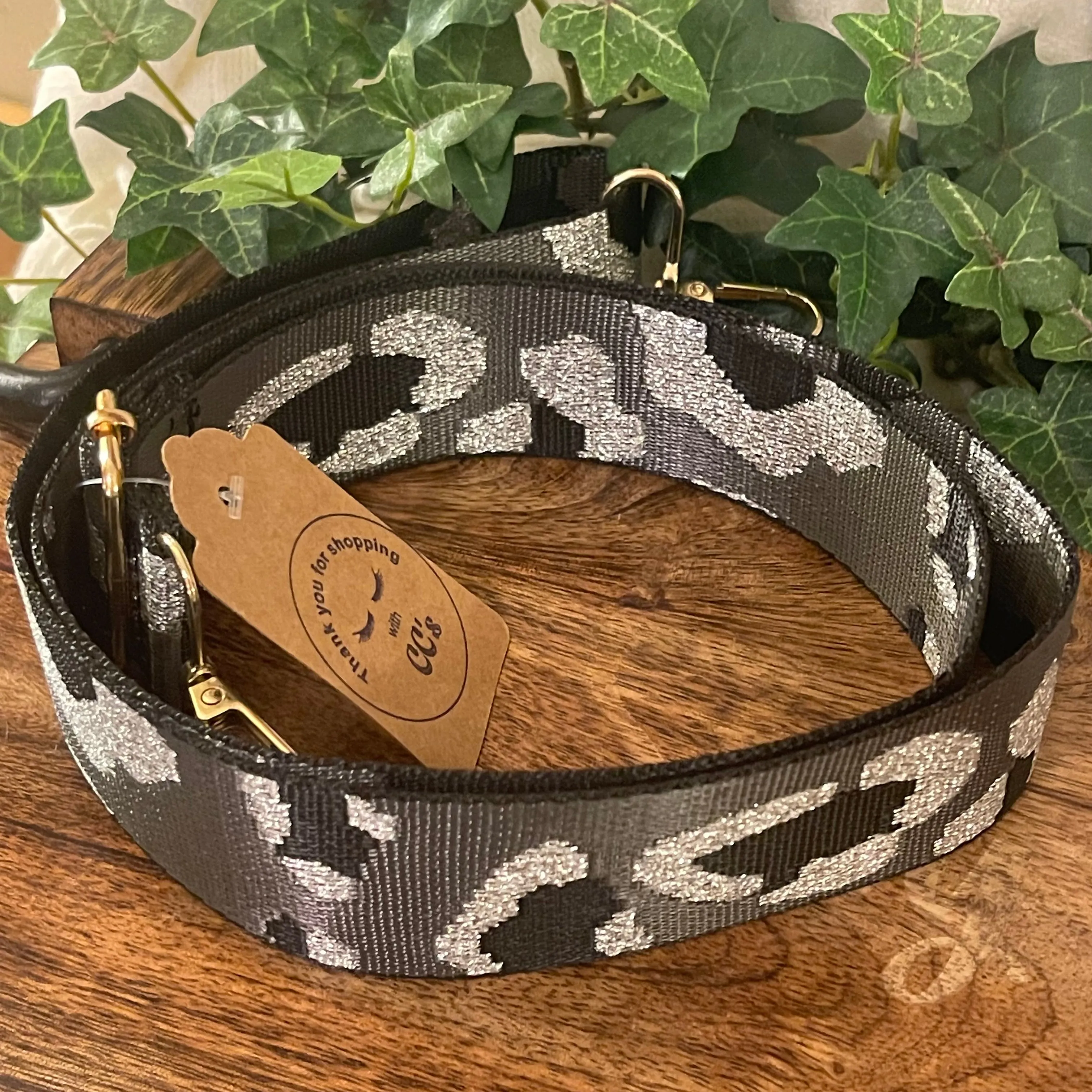 GameDay: Replacement Guitar Purse Strap  Leopard Print