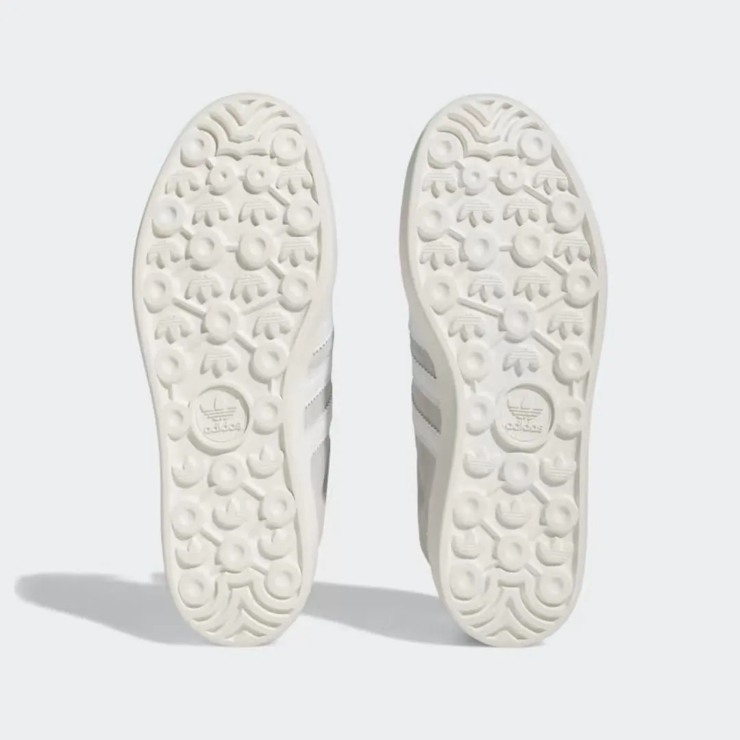 Gazelle Bold Shoes (Grey Two   Cloud White   Core White)