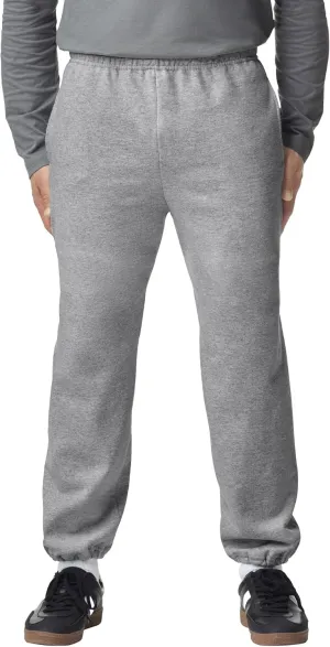 Gildan Adult Fleece Elastic Bottom Sweatpants with Pockets, Style G18100
