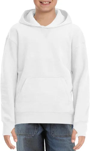 Haloumoning Boys' Fleece Hooded Sweatshirt Kids Long Sleeve Pullover Hoodies with Pocket 4-14Y