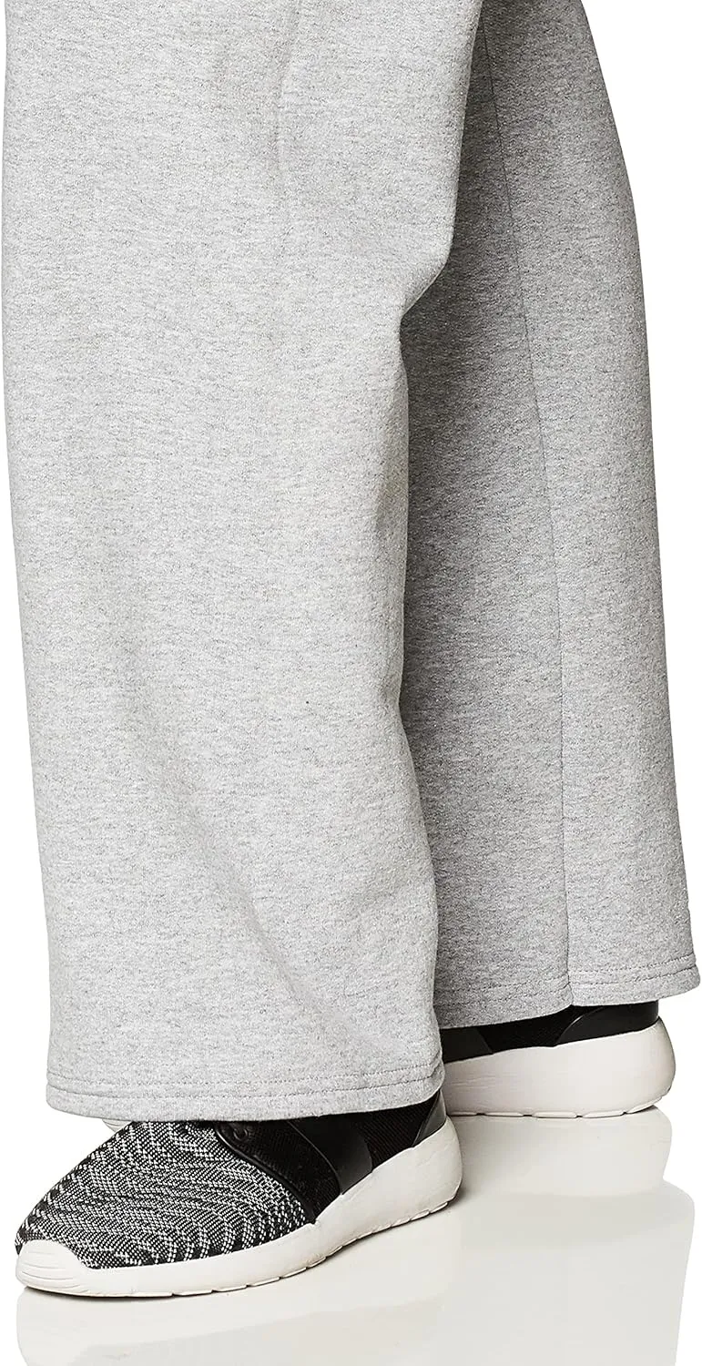 Hanes Womens EcoSmart Fleece Petite Sweatpants, Open Bottom Sweatpants, Petite, 28.5''