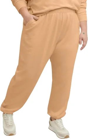 Hanes Women's Originals Fleece Joggers, Soft-Brushed Sweatpants, Women's Loungewear, 29, Plus Size Available
