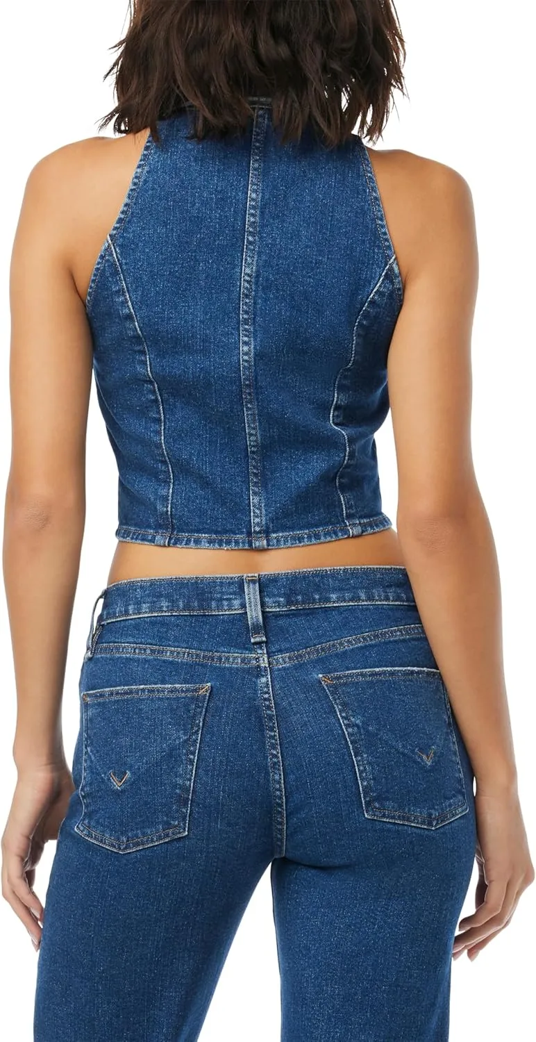 HUDSON Women's Denim Halter Vest
