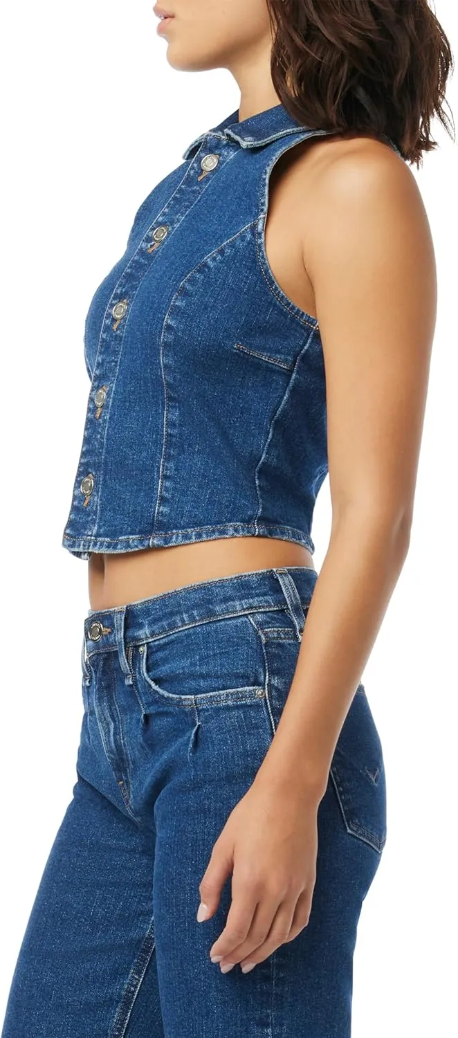 HUDSON Women's Denim Halter Vest