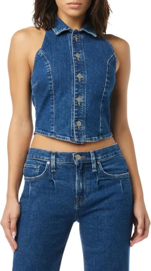 HUDSON Women's Denim Halter Vest