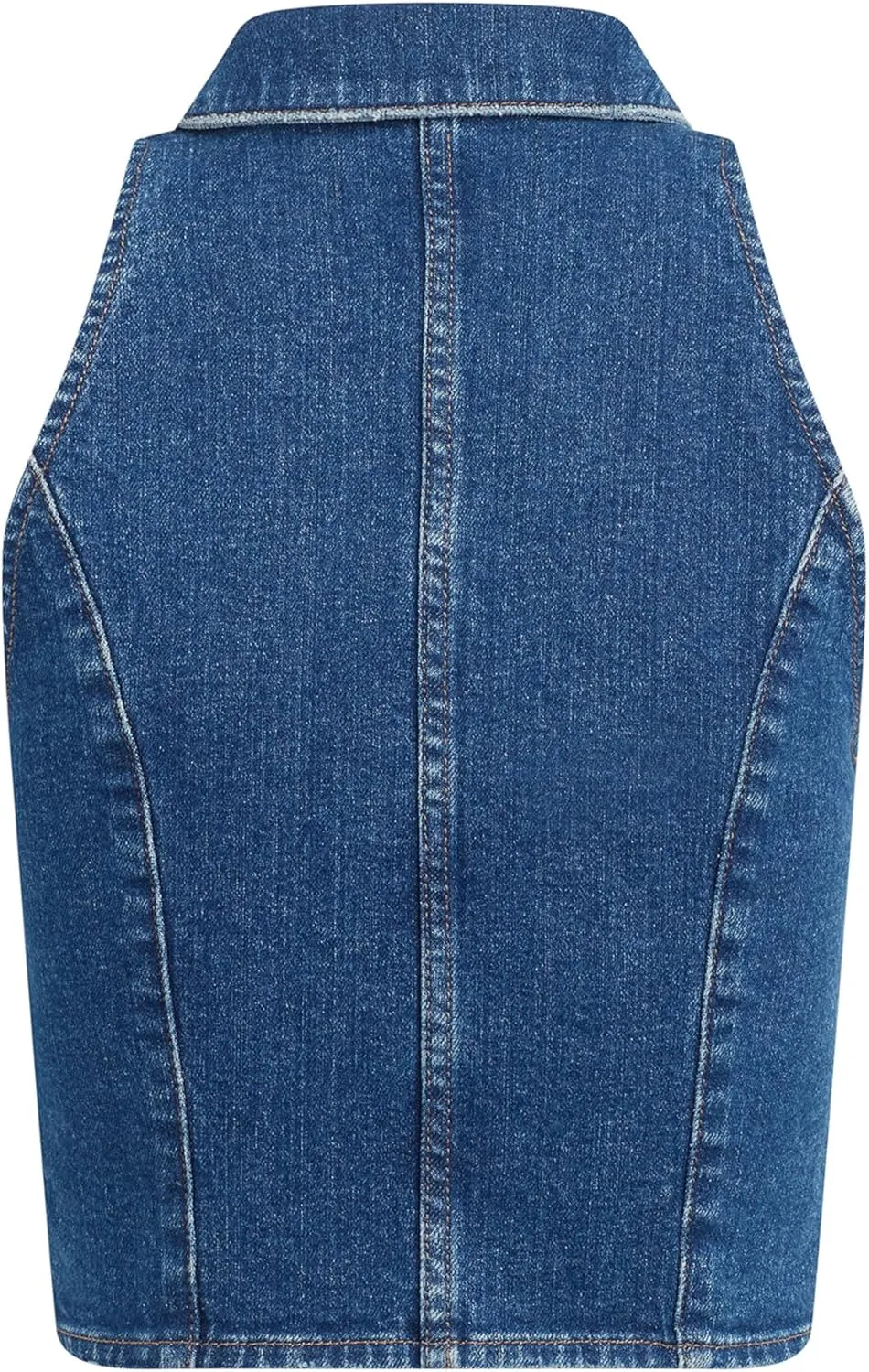 HUDSON Women's Denim Halter Vest