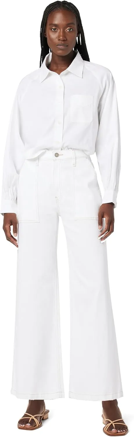 HUDSON Women's Jodie High Rise Loose Fit Wide Leg Jean