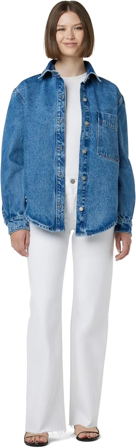 HUDSON Women's Rosie High-Rise Wide Leg Jean