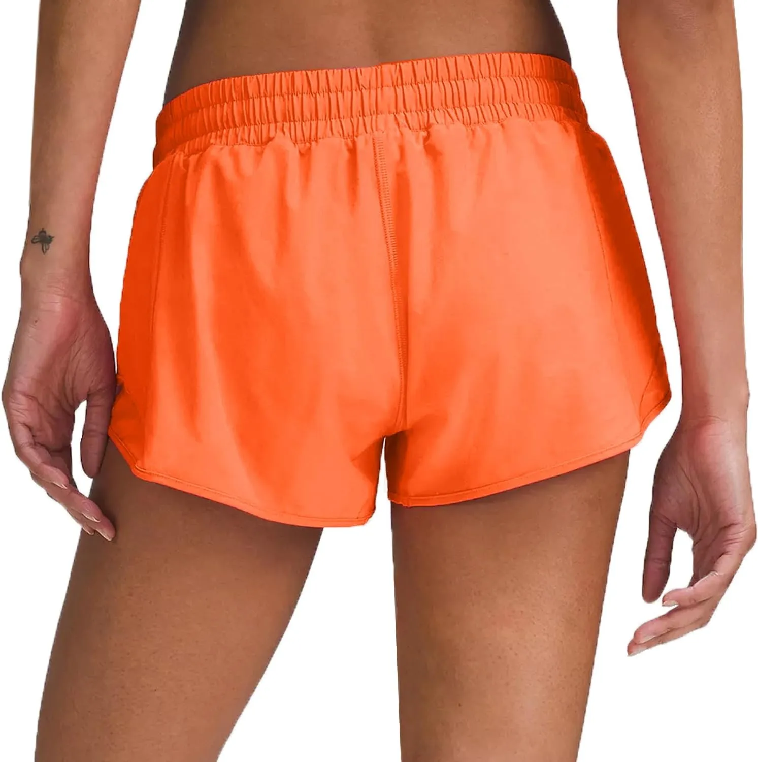 Husnainna Athletic Running Shorts for Women 2.5'' with Zipper Pockets and Mesh Liner Yoga Gym Workout