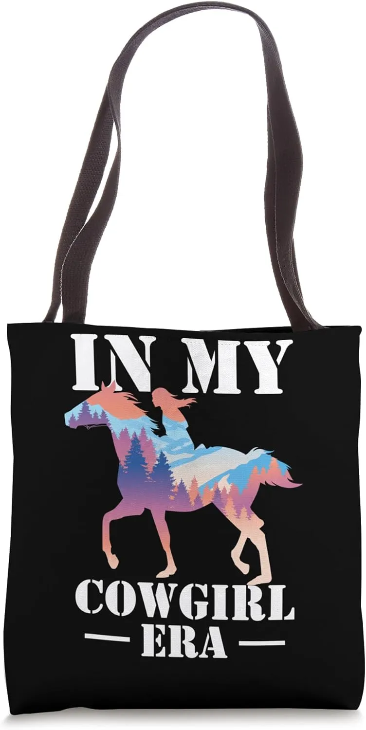In My Cowgirl Era Country Western Aesthetic Gift Tote Bag