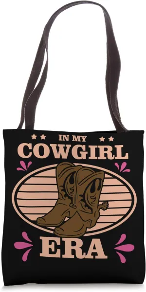 In My Cowgirl Era Country Western Aesthetic Gift Tote Bag