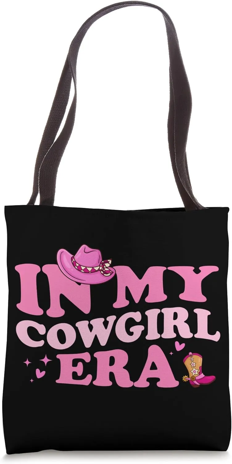 In My Cowgirl Era Country Western Aesthetic Gift Tote Bag