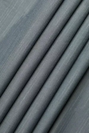 Light Grey Unstitched Fabric Suit