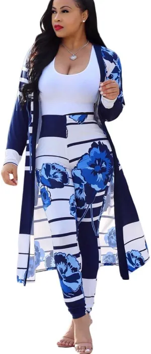 Long Cardigan for Women Lightweight Open Front Jacket Coat Outwear