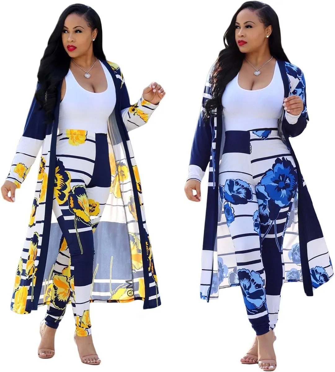 Long Cardigan for Women Lightweight Open Front Jacket Coat Outwear