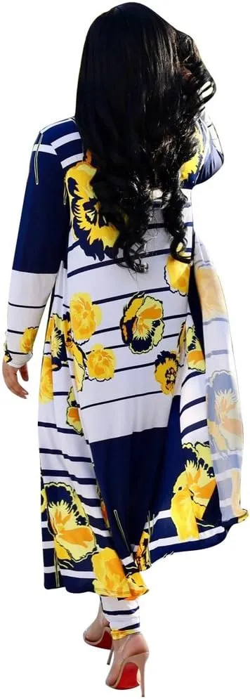 Long Cardigan for Women Lightweight Open Front Jacket Coat Outwear