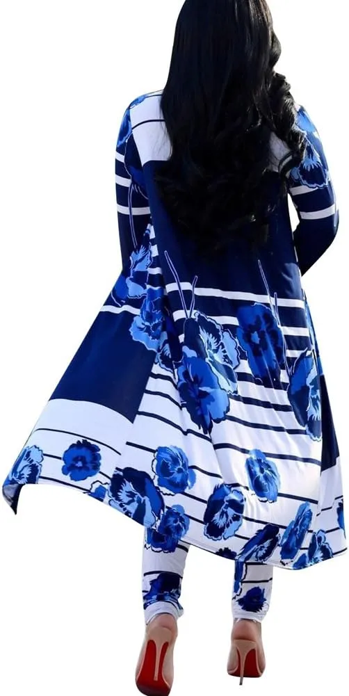Long Cardigan for Women Lightweight Open Front Jacket Coat Outwear