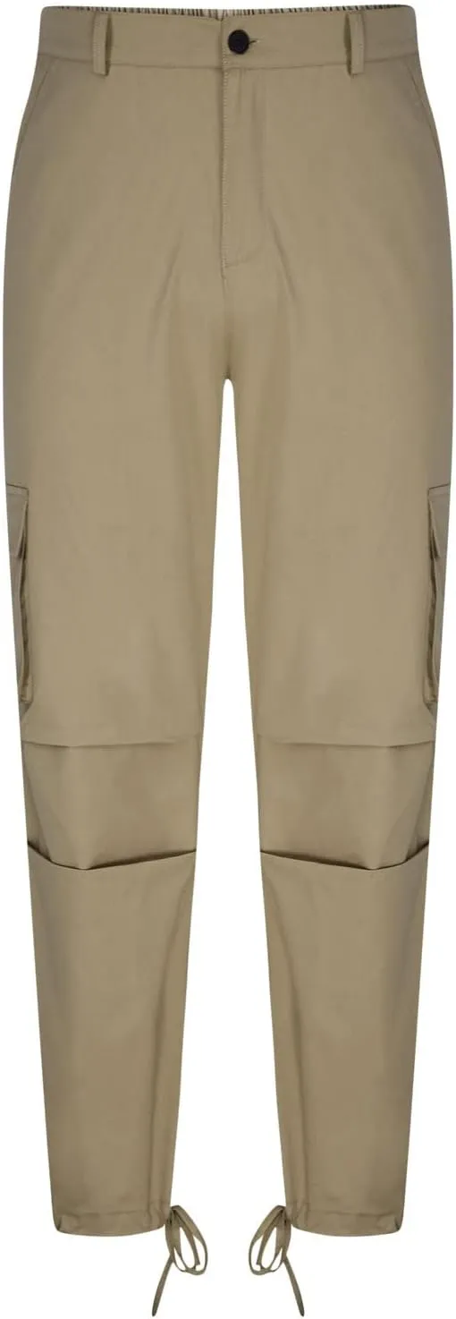 Men's Cargo Pants Slim Fit Casual Stretchy Sweatpants Active Athletic Fashion Jogger Hiking Pants Military Combat Pants