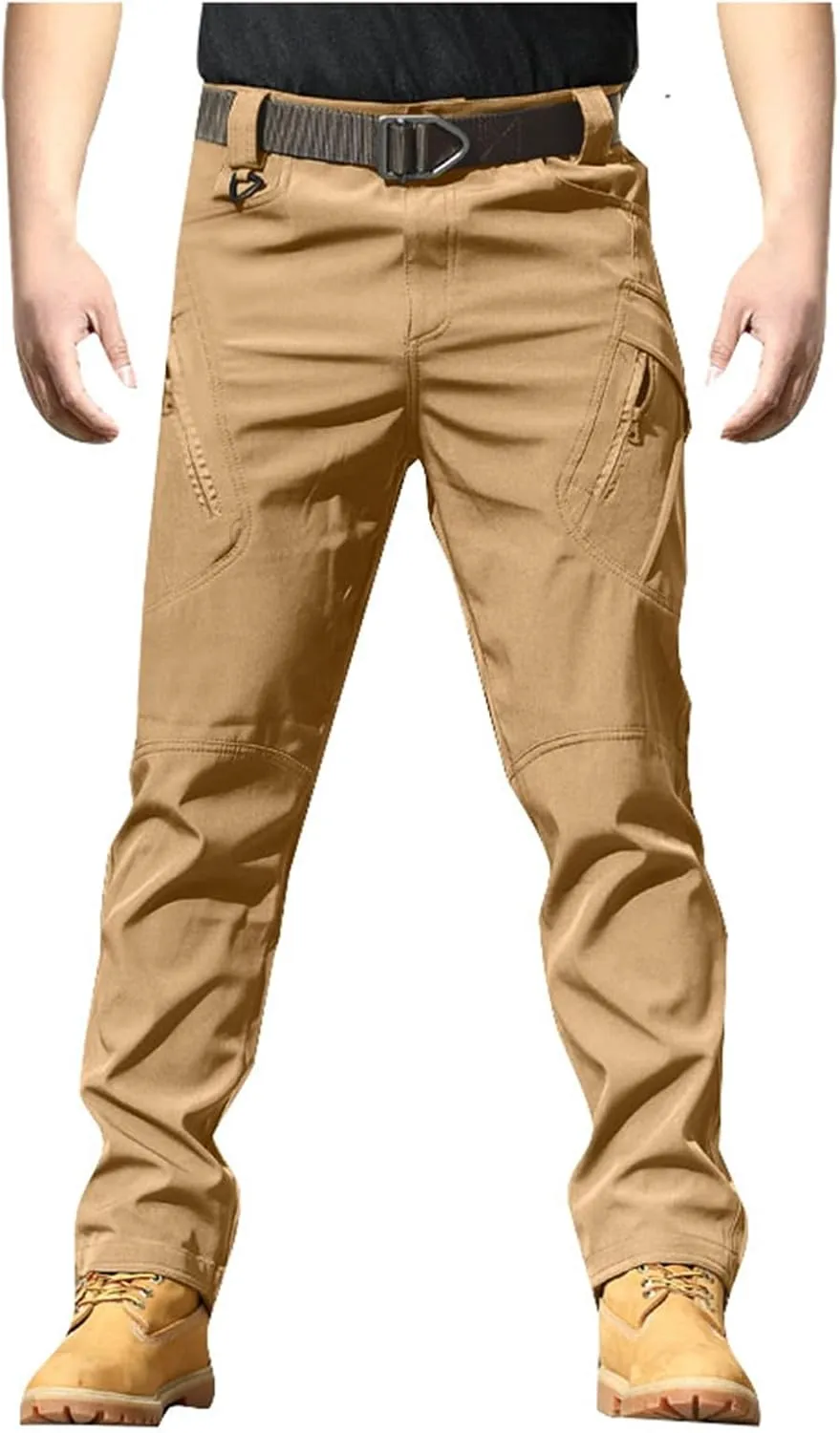 Mens Casual Tactical Cargo Pants Ripstop Work Pants Joggers Hiking Pants Summer Autumn Trousers with Pockets