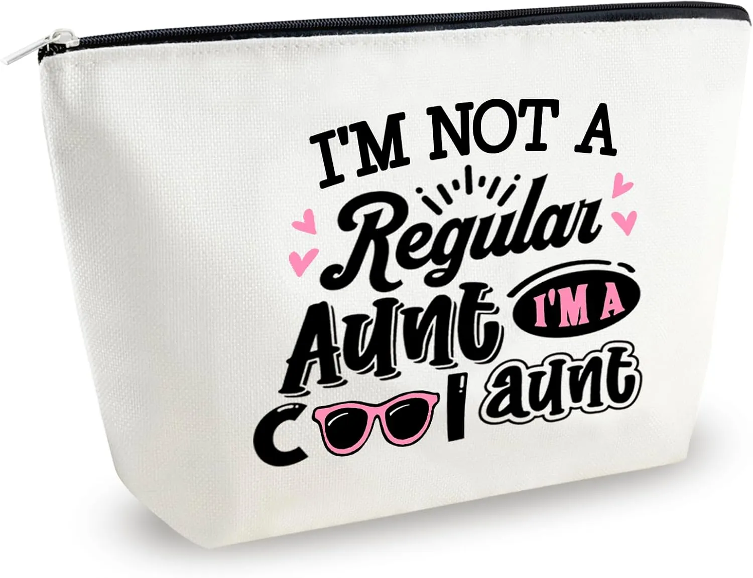Mothers Day Gifts for Aunt from Niece Aunt Bag Gifts for Aunts from Niece Nephew Auntie Gift Ideas Auntie Makeup Bag Travel Toiletry Bags Cosmetic Pouch Snacks Zipper Pouch Mothers Day Present
