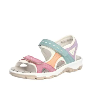 Multicolour Velcro Sandal - Multicolour