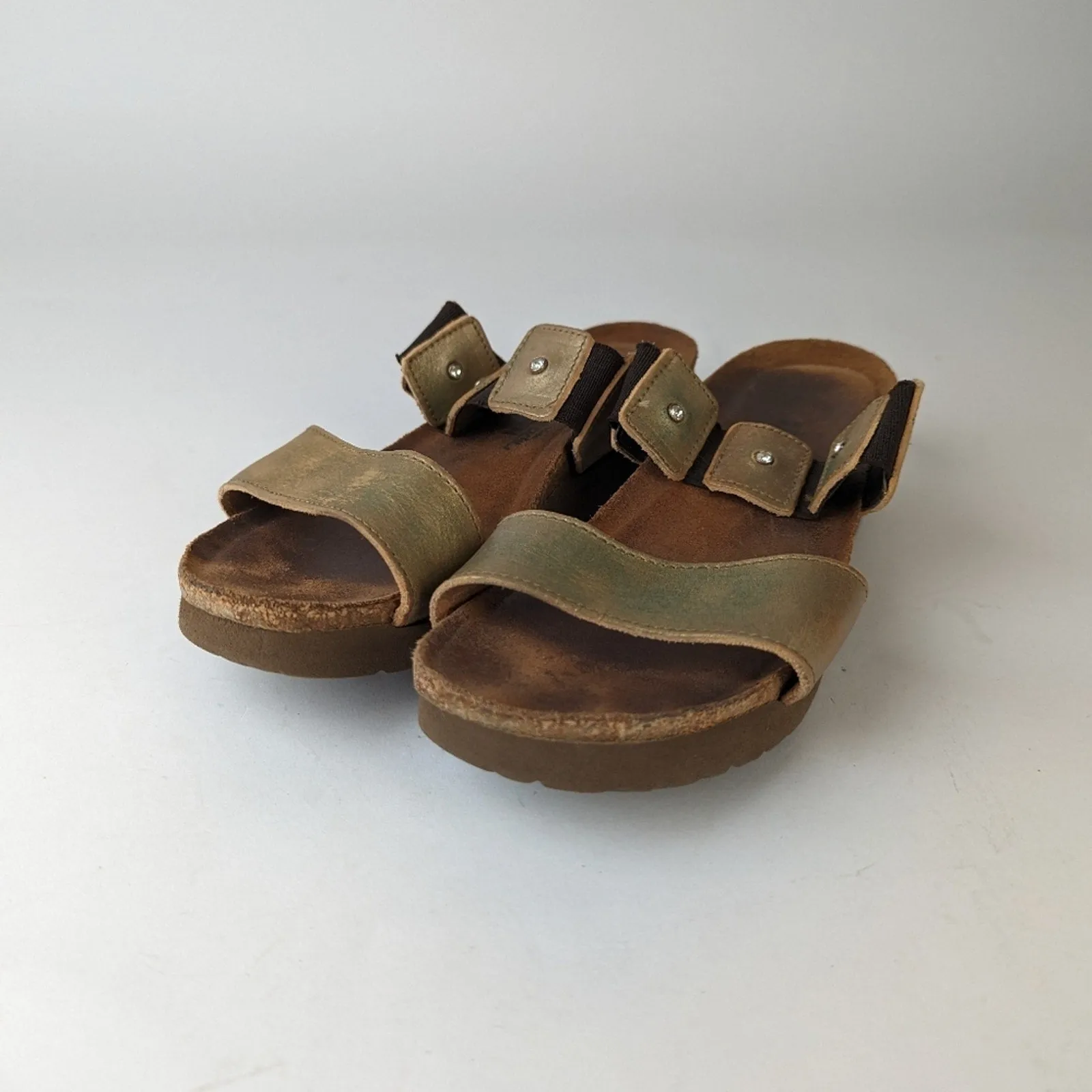 Naot Ashley Wedge Sandals 9