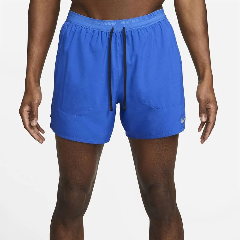 Nike Stride Men's Dri-FIT 5" Brief-Lined Running Shorts (Game Royal/Black, DM4755-480)